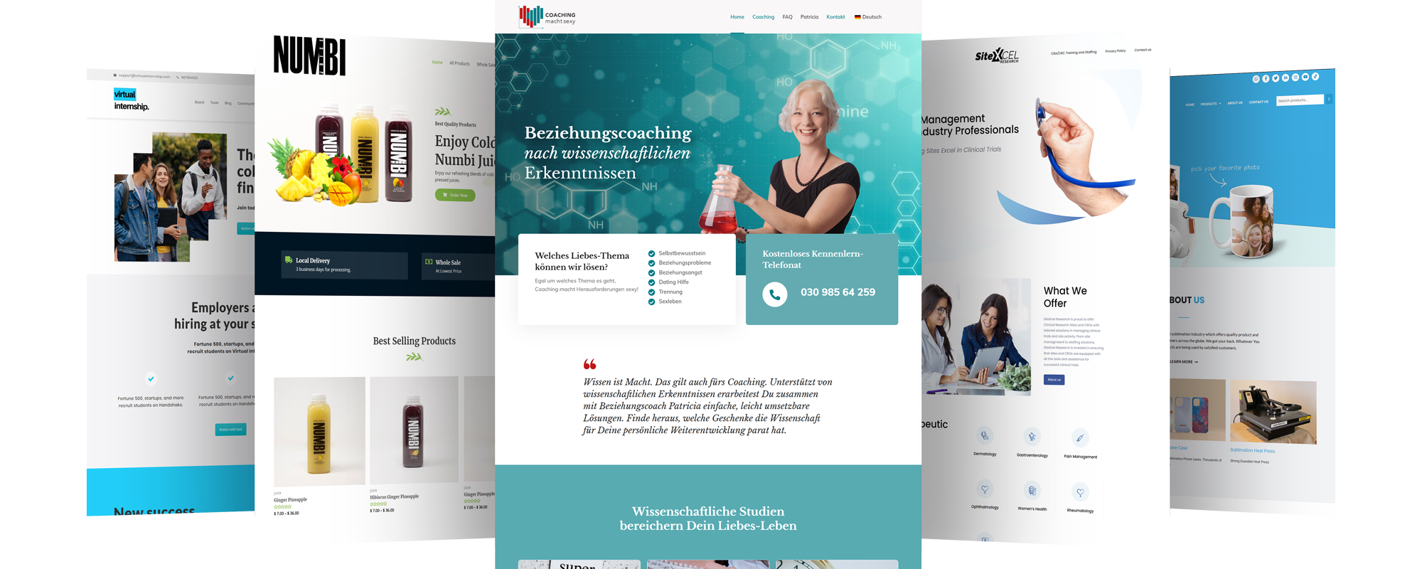 wordpress website design and development hero mockup image