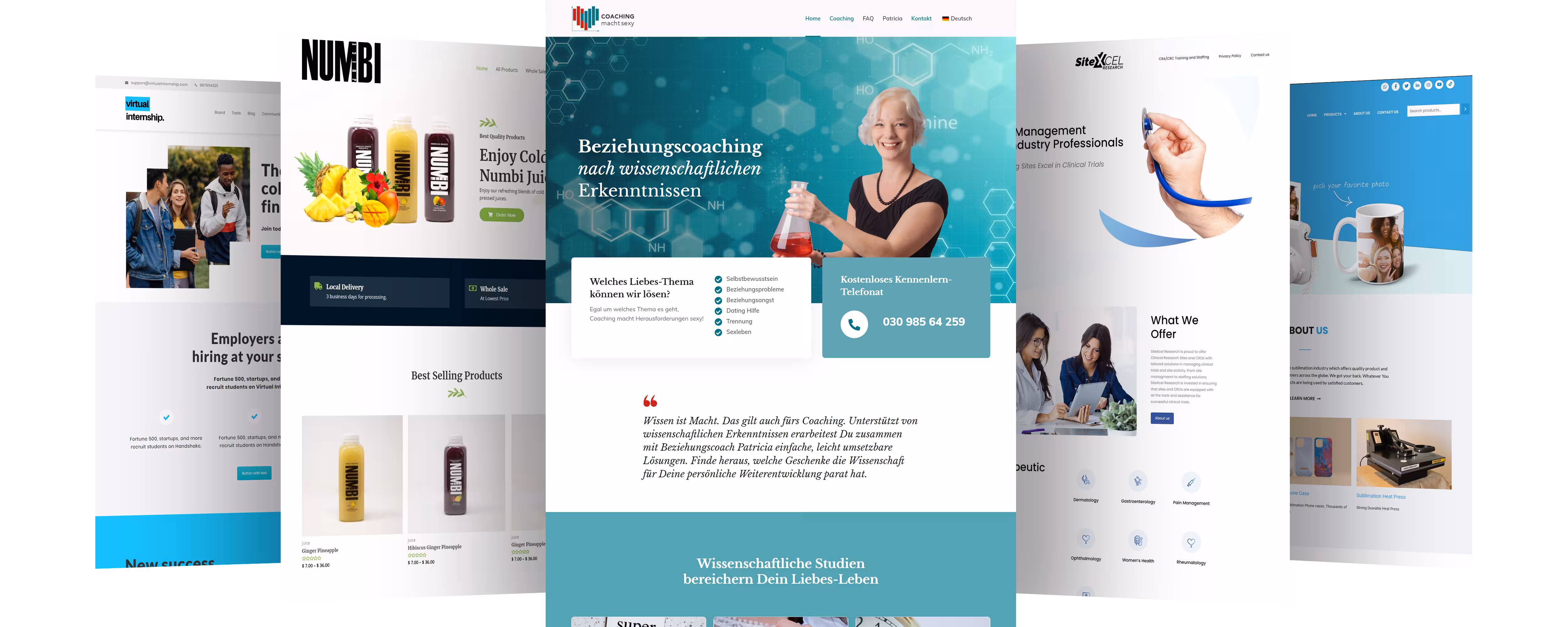 wordpress website design and development hero mockup image
